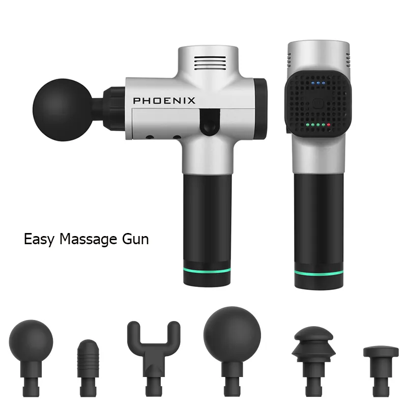 Deep Muscle Massager Tissue Massage Gun Muscle Pain Management After Training Exercising Body Relaxation Vibrating Pain Relief S19812