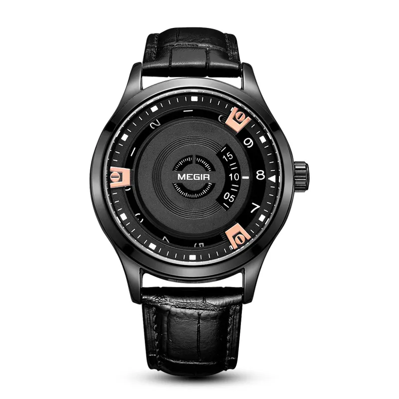 Мода лучших бренда мужские часы роскошные кожаные камеры выгравированные набор военных часов часы мужской erkek Kol Saati Relogios