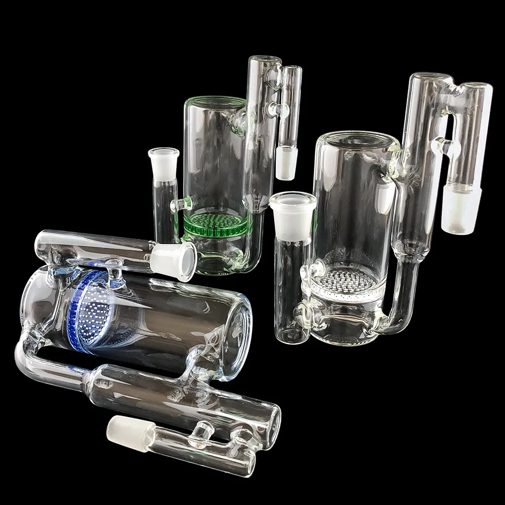 Thick Glass Ash Catcher with 14.4mm 18.8mm joint for smoking glass ashcatcher bubbler dab rig smoke accessory