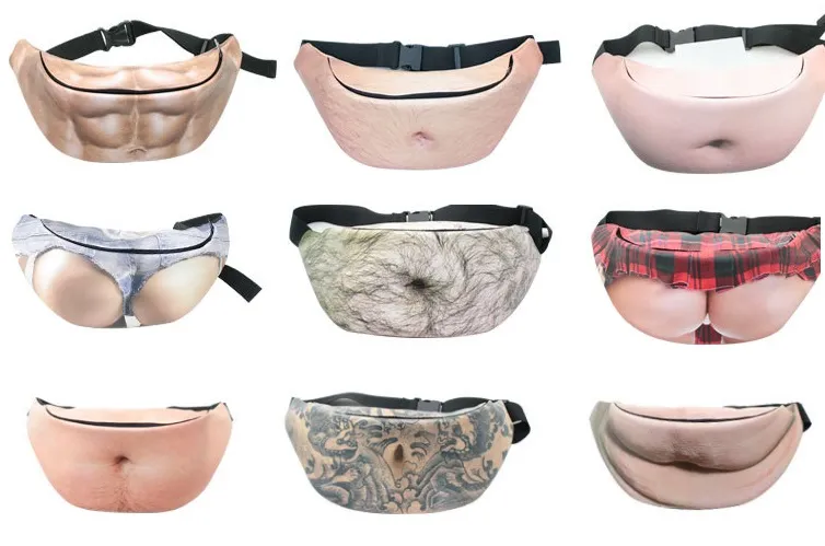 Discount Cheap Dadbag Ridiculous Waist Bag For Women Genius Fanny