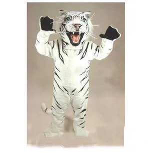 2018 Mascot Costumes Rozmiar Dorosły Wysokiej jakości profesjonalny niestandardowy Bengal Tiger Cat Mascot Costume Kostium Halloween
