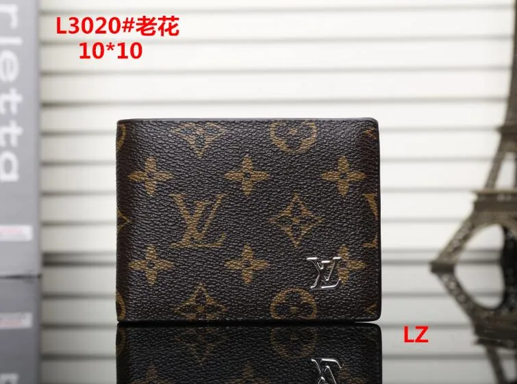 Moda Louis Vuitton Única Barato Cartera Monedero Hombres