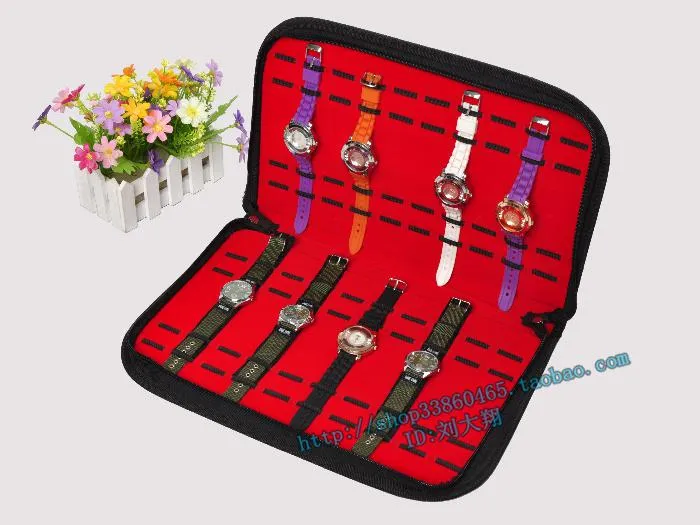 Watchcase horloge organizer aanrecht showcases houder Jewerly polshorloge rack horloges display case horloge organisatietas