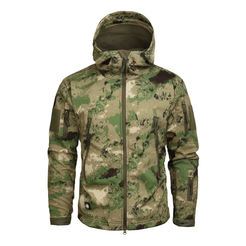 Couches de vêtements de vestes bon marché Jacques jackets mege marque camouflage militaires veste à capuche sharkskin softshell us army tactica ...