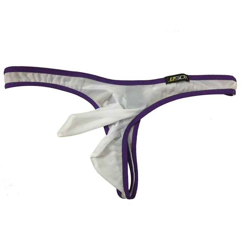 Calzoncillos De Cintura Baja Para Hombre, Ropa Interior Transparente