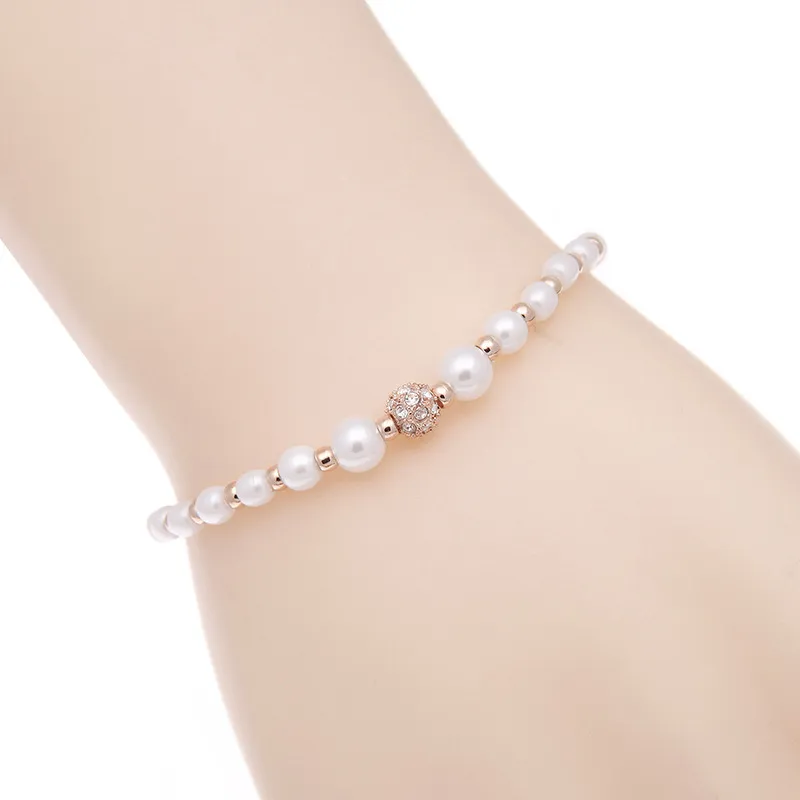 Cina Bracciale in acciaio inossidabile placcato oro con perle d'acqua dolce per donne / ragazze Produttore e fornitore |Eshine