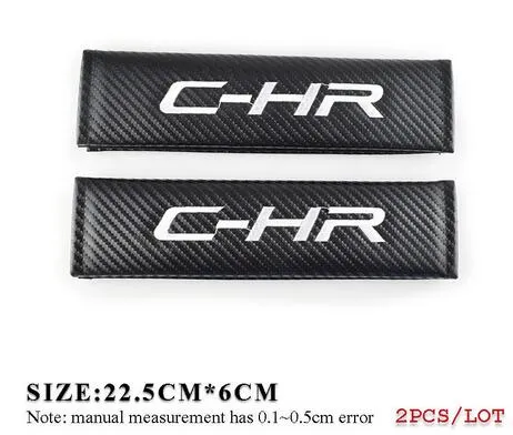 Autocollant de style de voiture, 2 pièces, pour Toyota CHR Corolla Camry C HR Yaris Auris C-HR Estima Wish, accessoires de Badge automobile