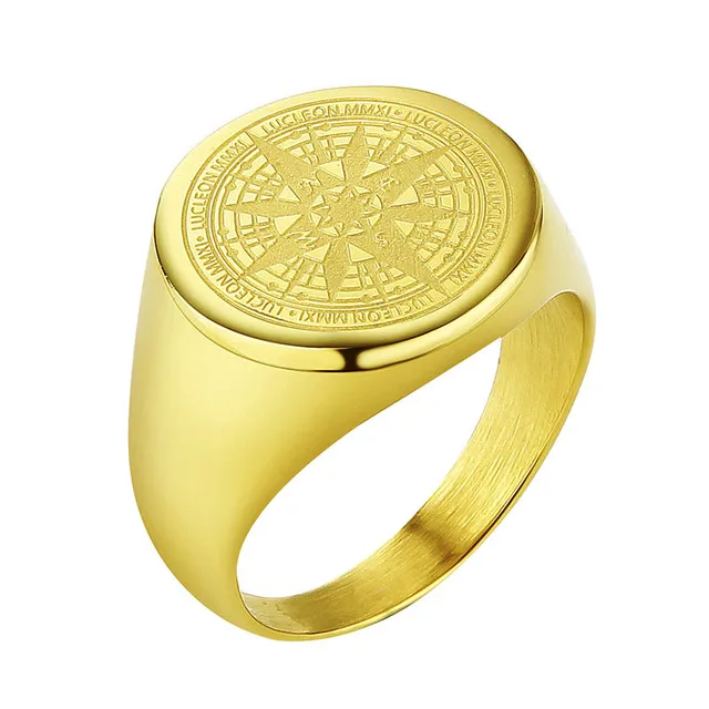 LADIES GOLD COIN RING – Exotic Gems