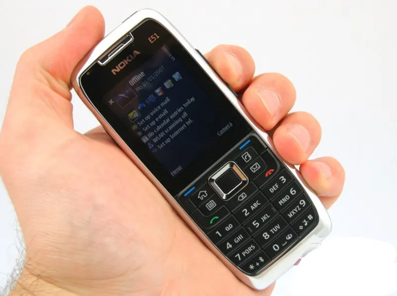 Оригинальный РазблокированныйE51 Symbian OS 2,0 Дюйма 2MP Camera.