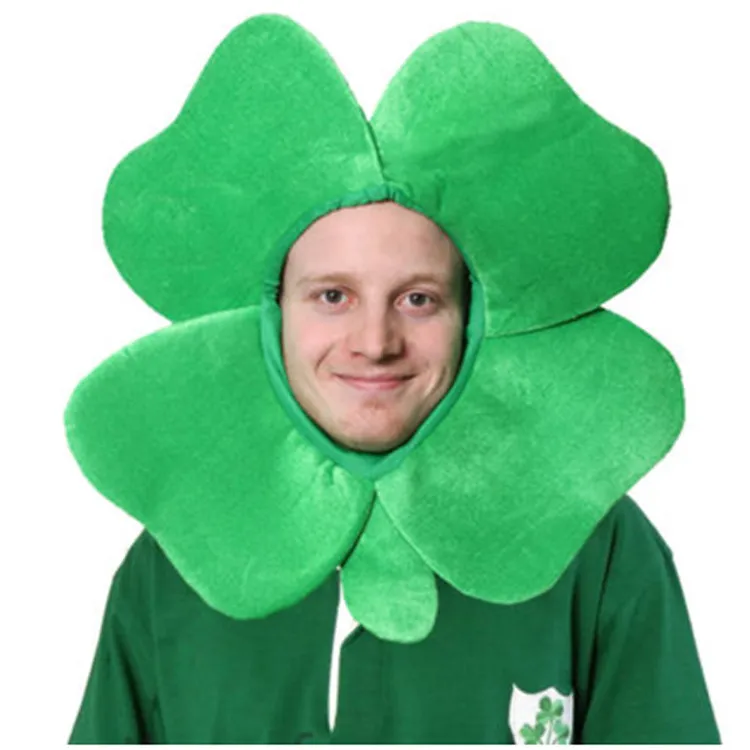 St Patrick grappige groene kostuums verkleedkleding voor Ierse feestdecoratie