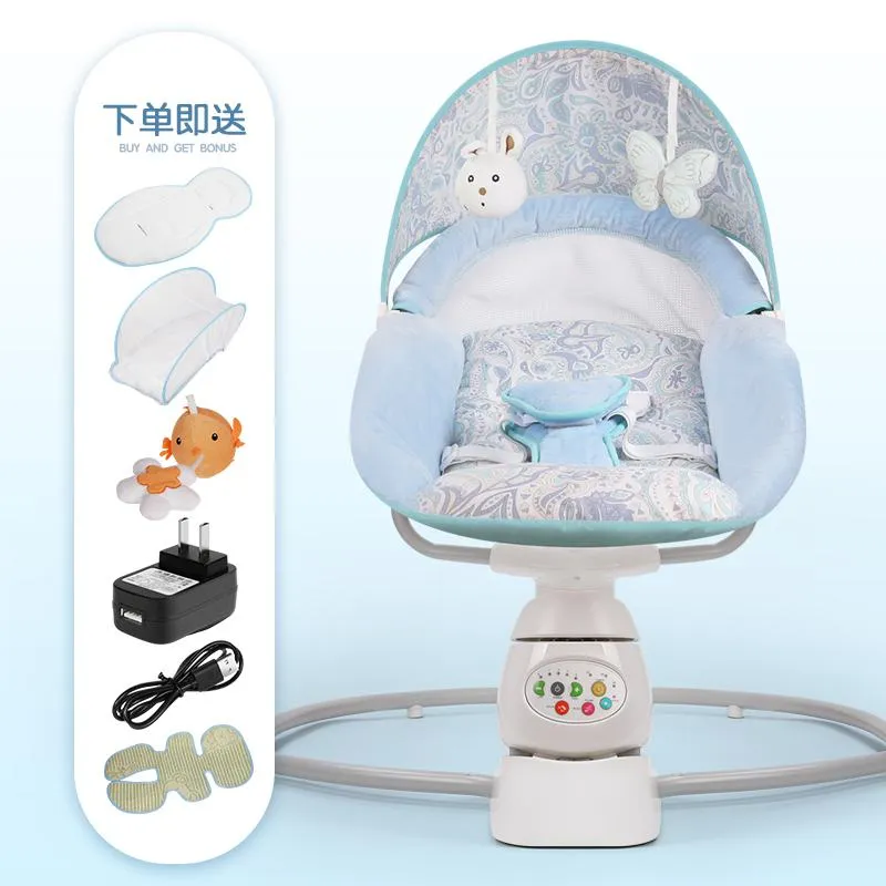 Auto Swing Baby Rocking Chair Cradle Soothe God To Sleep Neonate