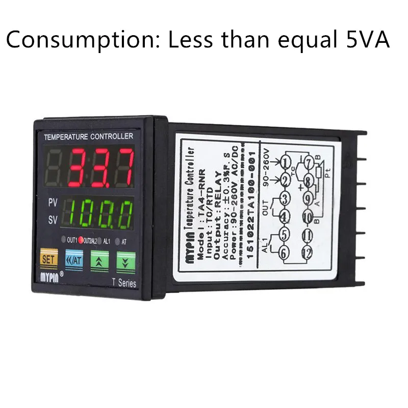 Rtd clearance temperature controller
