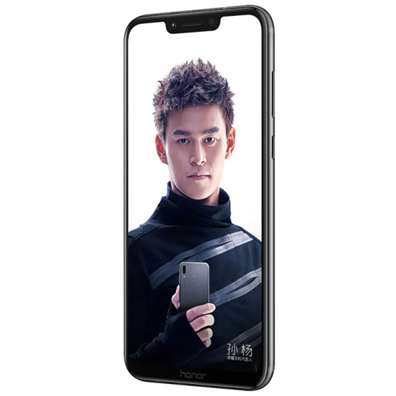 Téléphone portable d'origine Huawei Honor Play 4G LTE 6 Go de RAM 64 Go de 128 Go de ROM Kirin 970 Octa Core Android 6,3 pouces 16MP ID d'empreintes digitales Téléphone mobile