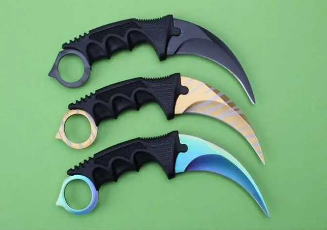 Steel Tiger Claw Nóż Karambit Claw Mini Claw Camping Folding Survival Noże Xmas Prezent Nóż 1 Sztuk A1320 A1PA