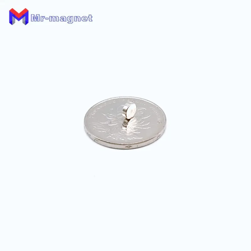 100st 5 * 2 5x2 mm Magnet N35 permanent bulk liten rund ndfeb neodym disc dia. 5mm super kraftfulla starka sällsynta jordartsmagneter