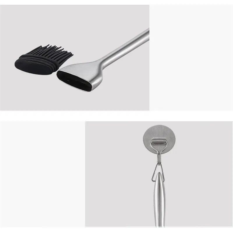 Silicone Black Hair Brush Holder For Cooking And Basting With Soy Sauce  YQ01712 From Easy_deal, $4.12