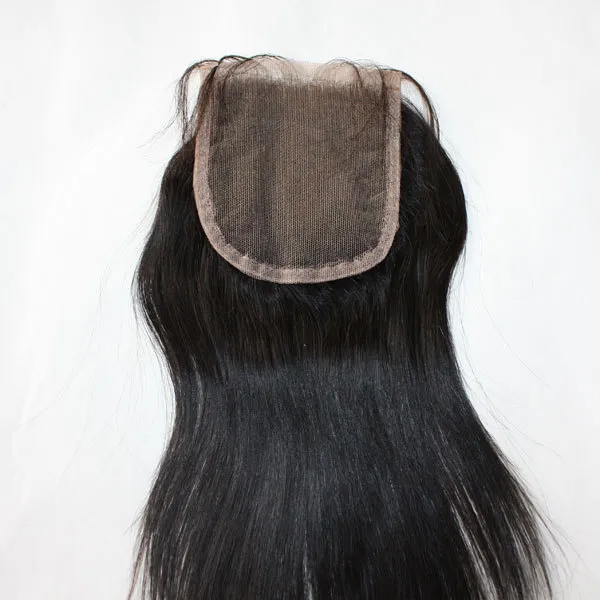 Deep Wave Curly Closure: 4x4 Virgin Human Hair, Natural Color, 10-20 ...