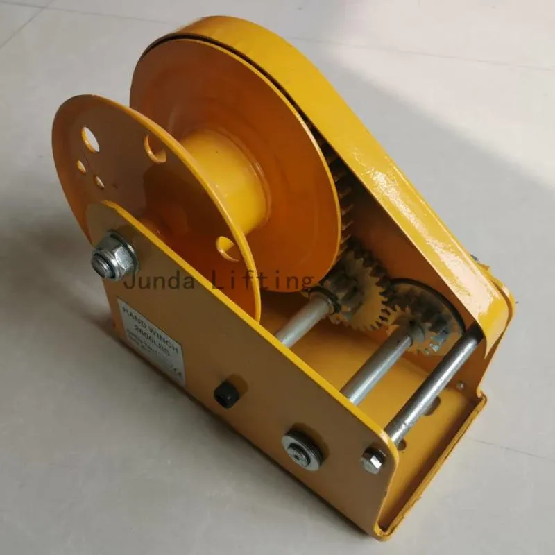 Self Locking Hand Winch 1200LBS Boat Manual Winch 1800lbs 2600lbs Wire Rope Ce Lifting Equipment
