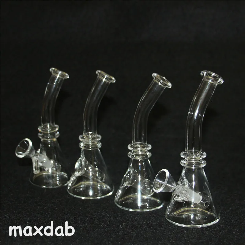 Faihahs Factory Direct Sprzedaż Szkło Bong Mini Perc Baza zlewki 10mm Samica Rury Wodnej Rury Oil Bubbler Dyma