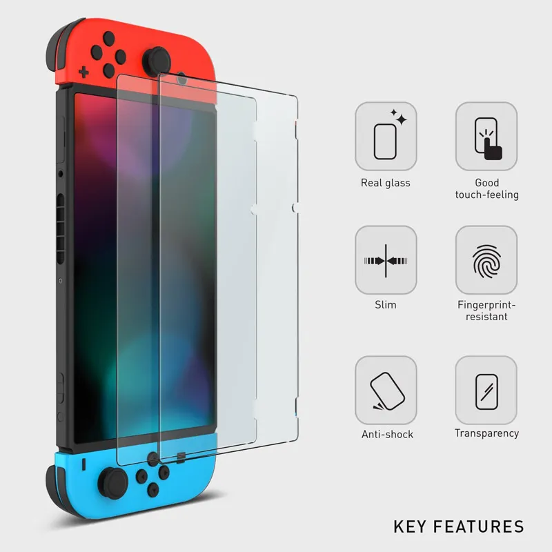 Acheter DATA FROG – coque transparente Compatible avec Nintendo Switch OLED  Joy-Con, housse de protection souple en TPU transparente pour accessoires Switch  OLED