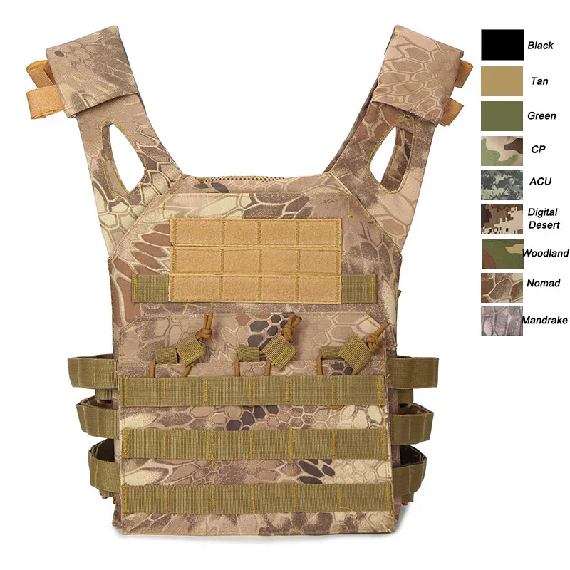 Gilet Tactique Airsoft Désert