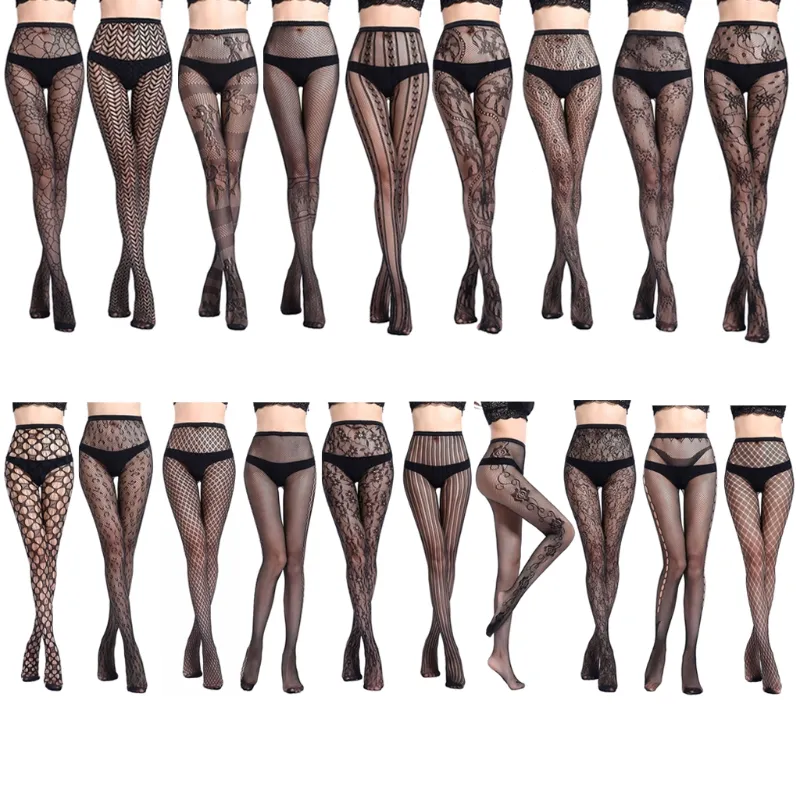 Socks & Hosiery 19 Types Elastic Magical Stockings Female Eroti Tights  Skinny Legs Pantyhose Prevent Hook Silk Collant