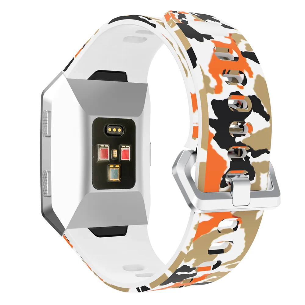 Adjustable Colorful Silicone Bangle Strap For Fitbit Ionic Mi Band Watch Replacement Band From Ivylovme 2.42 DHgate.Com