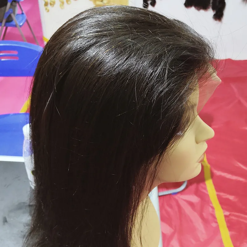 8 Customed All Bright Colors Custom Human Hair Wigs Lace Front