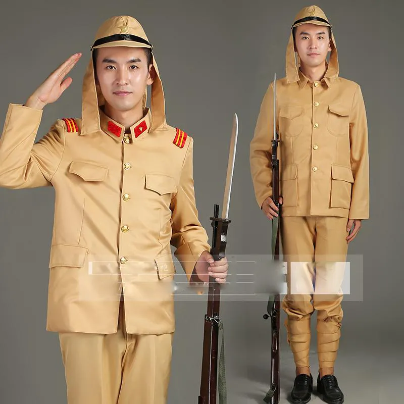 Imperial Japanese 日本軍　アーミー　ARMY ユニフォーム Japanese Imperial Officer Costume Green Satin Military