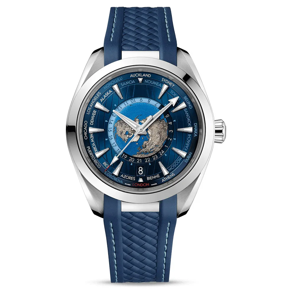 Marca suiza de lujo para hombre relojes master deisgner reloj impermeable aqua 8900 movimiento automático terra reloj de cristal de zafiro cierre original