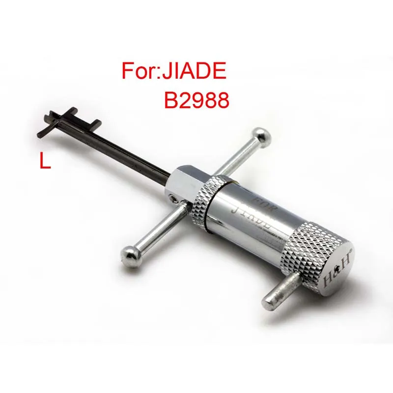 أداة اختيار مفهوم جديدة (جانب LEFH) لـ Jiade لـ Jiade B2988 ، أدوات Locksmith ، أداة اختيار القفل