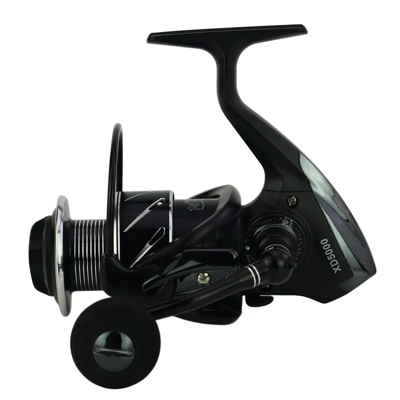 WOEN XD1000-9000 Metal headd Fishing reel 14BB istant wheel Spinning wheel CNC crank Speed ratio: 5.2: 1