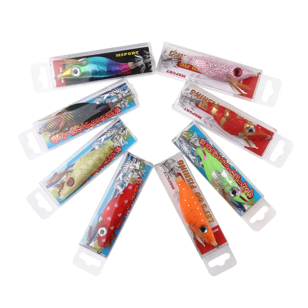 Luminous Squid Surf Fishing Lures For Fishing Tackle Wood Shrimp Bait  Wobbler With Hook And Light Jigs From Windlg, $62.31