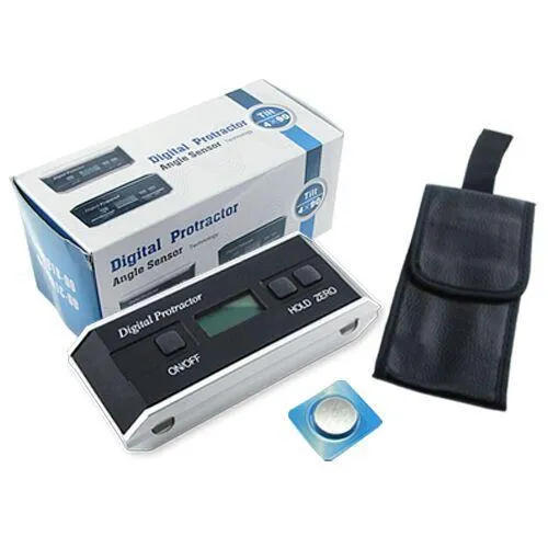 360° Handheld Digital measuring protractor with 3-in-1 Angle Finder ...