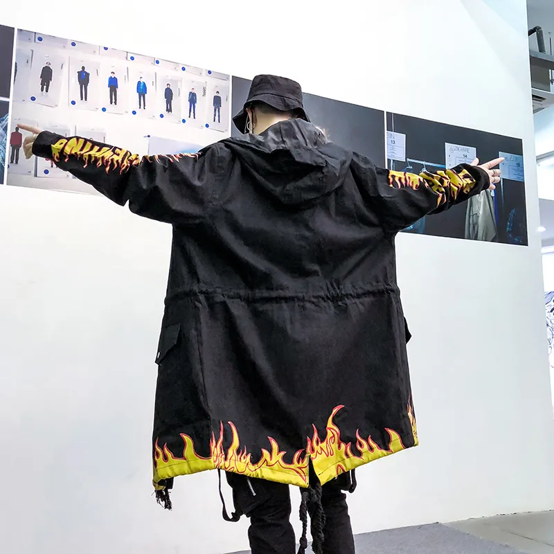 Flame Print Trench Coat Guide: Style, Fit & Features