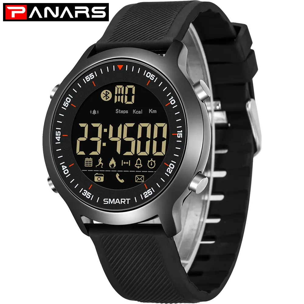 Qualite Panars Digital Smart Watches Men Pedometres Message Rappel Sport Sport Imperproof Watch Bluetooth Wrist Wrists Pour IOS Android Nouveau Style Tendance En 2022 DHgate Meilleures Offres Que LIP ...