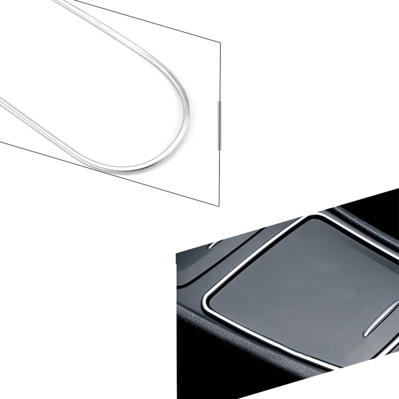 Abs Chrome Cup Holder Cover Trim For Benz A/Gla/Cla Class C117 W117 W176 X156
