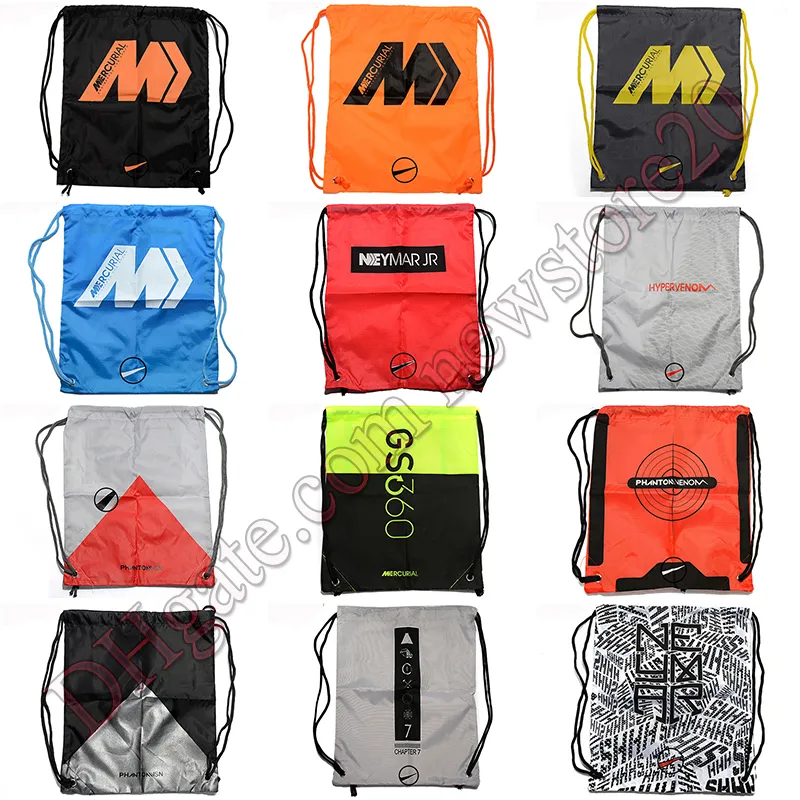 High Tops Football Boots Bag Ronaldo CR7 Mercurial Superfly VI GS360 Soccer Cleats Hypervenom Phelon Neymar JR Phantom VSN Soccer Shoes Bag