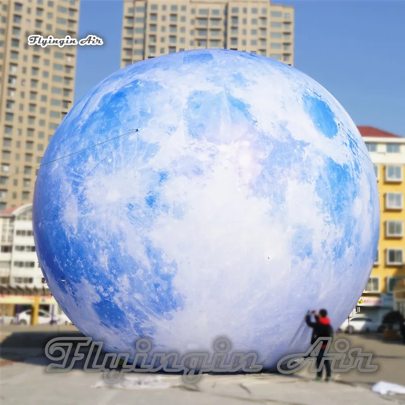 Un ballon publicitaire hélium de 3m sur l'eau