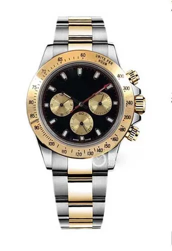 Горячие высококачественные роскошные женские мужские часы dayton 40mm SEA Designer 18K gold Watch 316L нержавеющая сталь автоматический мастер спортивные наручные часы