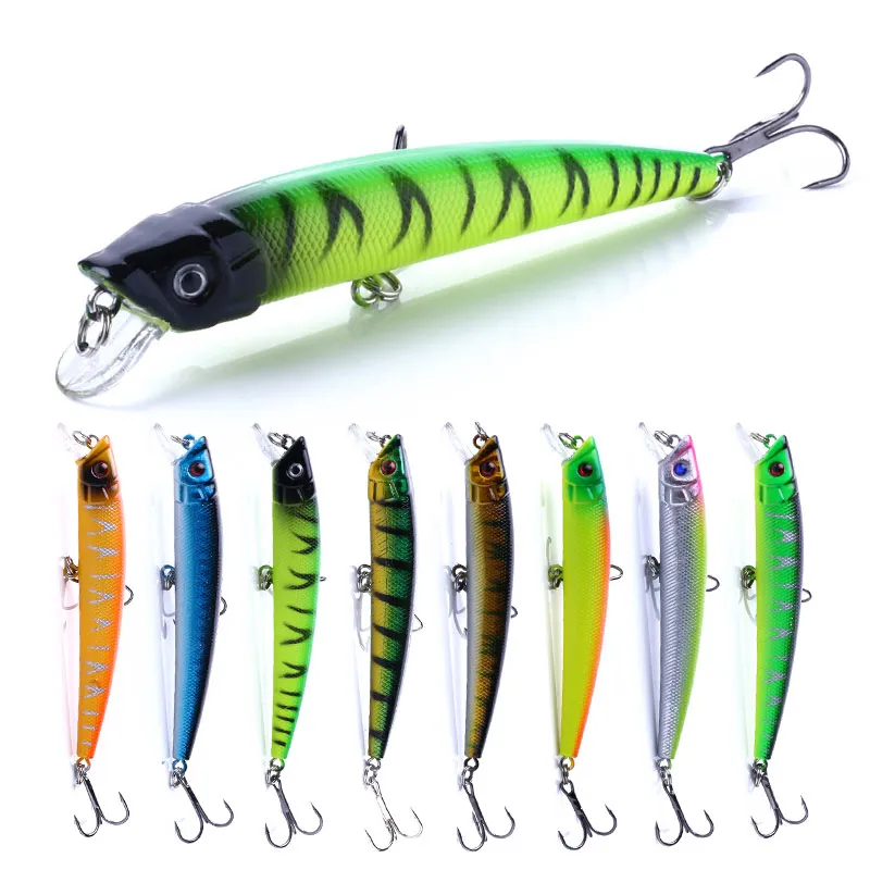 Newup أسماك الصيد السحر 9.5CM 7.3g 3D عيون CRANKBAIT Wobblers الاصطناعي البلاستيك الصلب الطعم صيد السمك