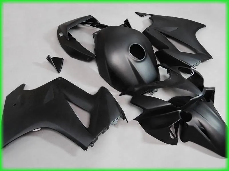 Revestimentos pretos matte para o interceptor de Honda VFR800RR 2002 -2010 VFR 800 02 03 04 05 06 07 08 kit de carenagem