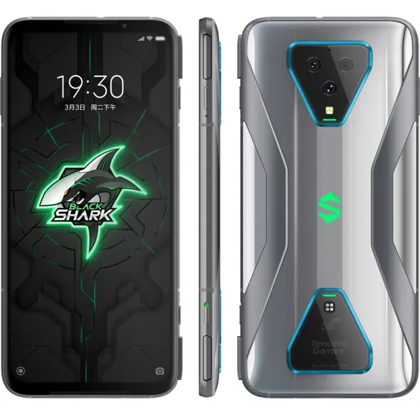 新品同様 Xiaomi BLACKSHARK3 PRO 12GB 256GB Original Black Shark 3 Pro 5G Mobile Phone 12GB RAM From