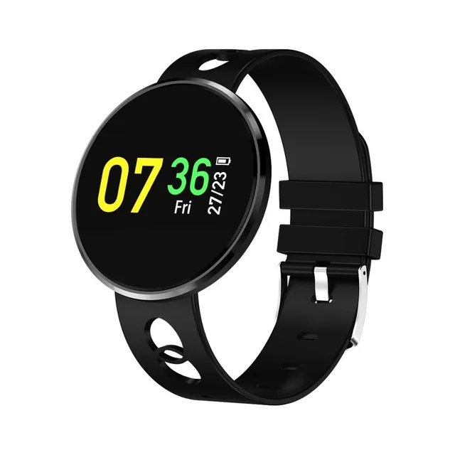 CF006H Smart Watch Fitness Tracker Waterproof Heart Rate Blood Pressure Monitor Black