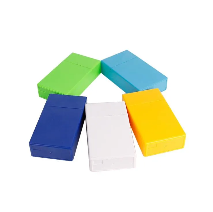 plastic cigarette box Painted Cigarette Box Low Grade Plastic Cigarette Box... From Lrt201268,  $2.29