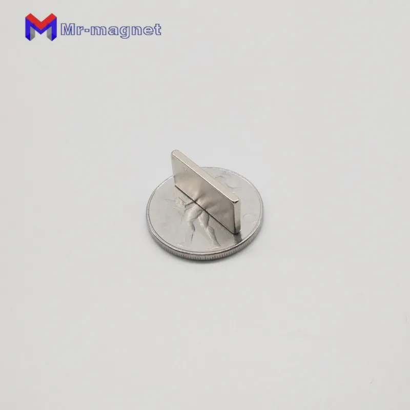 10pcs 25153 very strong neodymium block magnets 25x15x3 n52 grade powerful magnet permanent magnet 25 x 15 x 3 mm