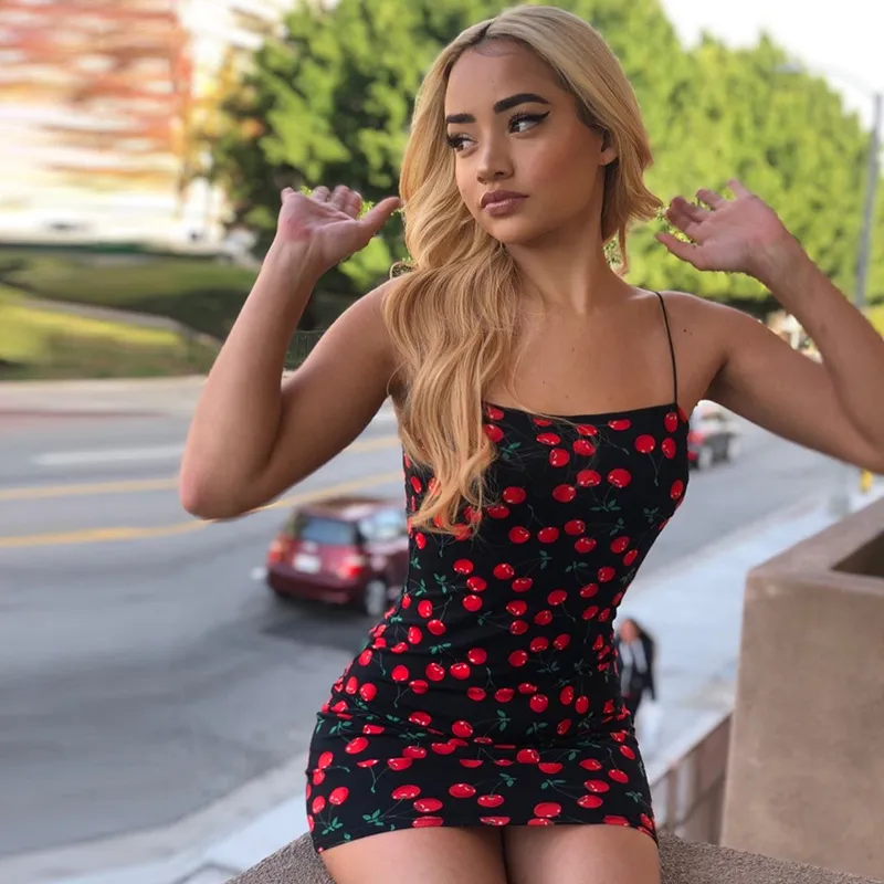 Cherry bodycon dress shop