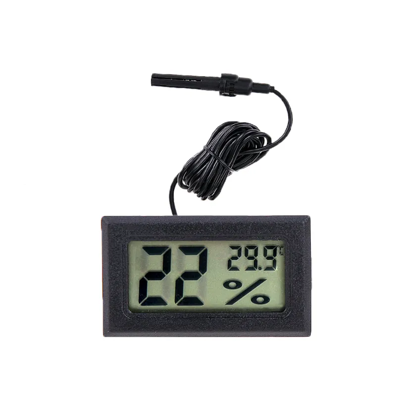 Mini Digitale Elektronische LCD Thermometer Sensor Hygrometer Manometer  Kühlschrank Aquarium Überwachung Display Luftfeuchtigkeit Detektor  Temperatur Meter Von 1,49 €
