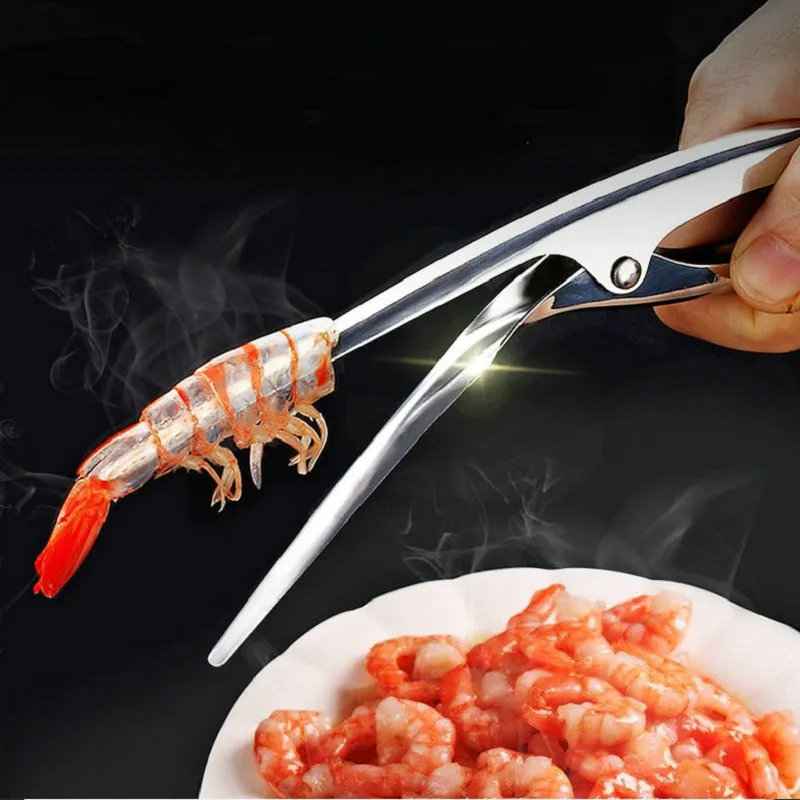 Pinza del langostino en acción