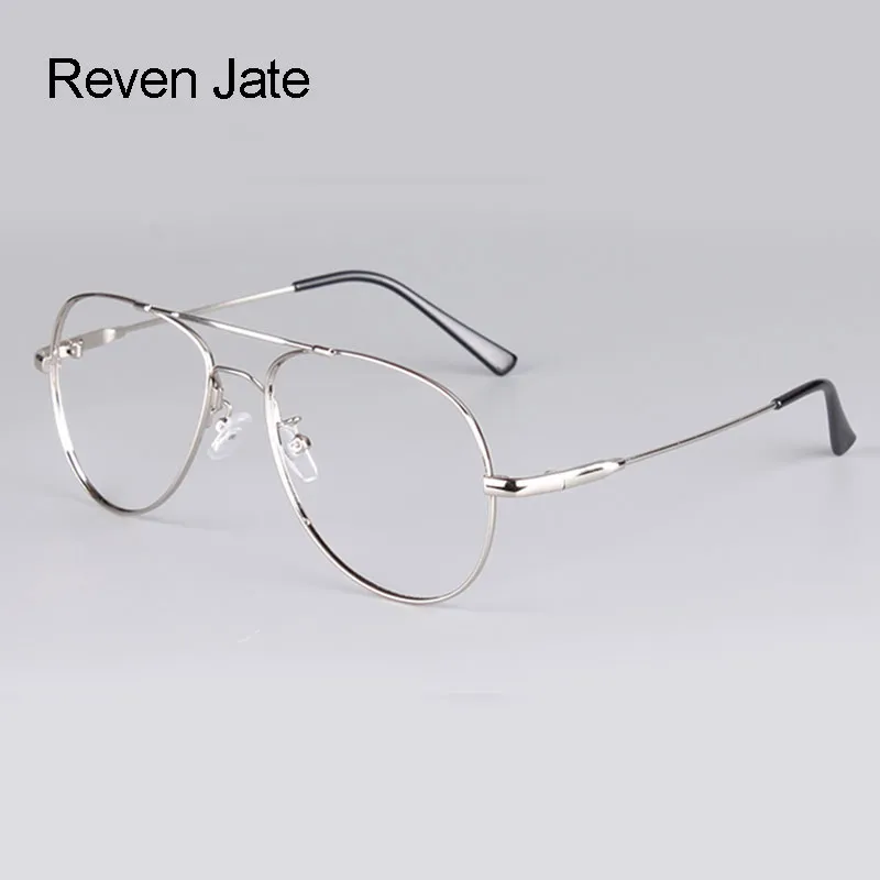 Reven Jate Full Rim Super Flessibile Memery Lega di Metallo Titanio Montatura per Occhiali da Vista per Uomo e Donna con 5 Colori Opzionali